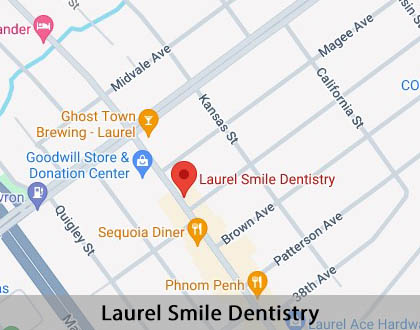 Map image for TMJ Dentist in Oakland, CA